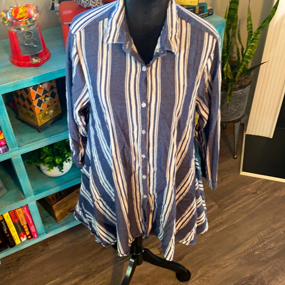 Asymmetrical Stripped Dress